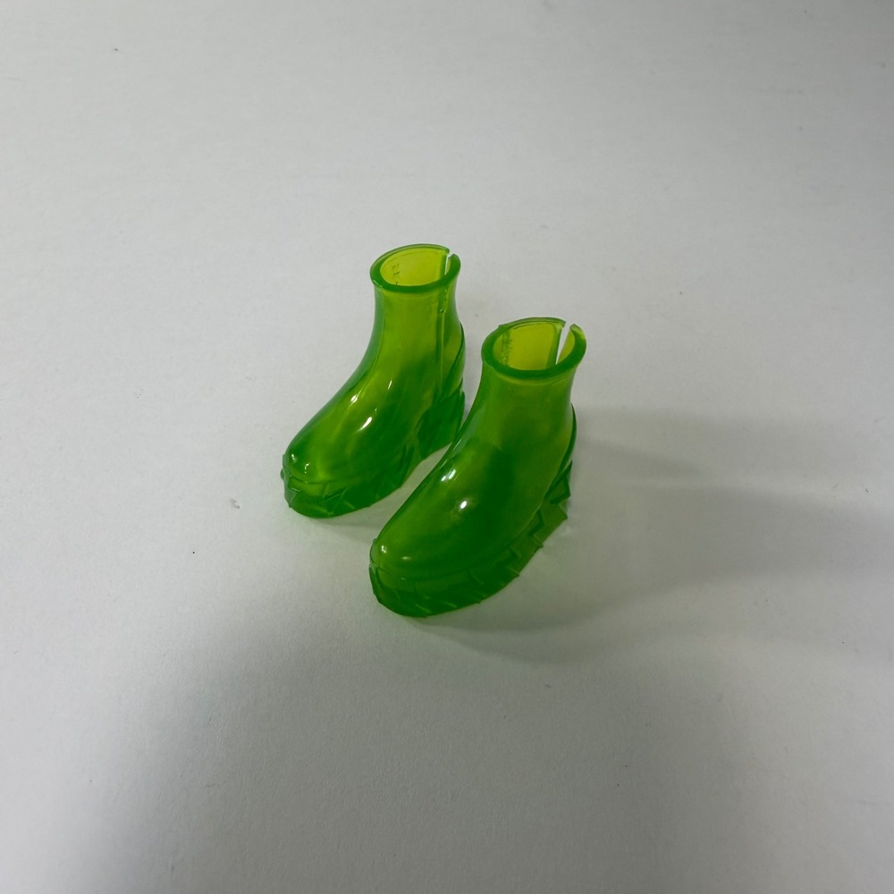 Monster High Frankie Stein Ghoul Spirit Green Jelly Boots Doll Shoes 2022 G3